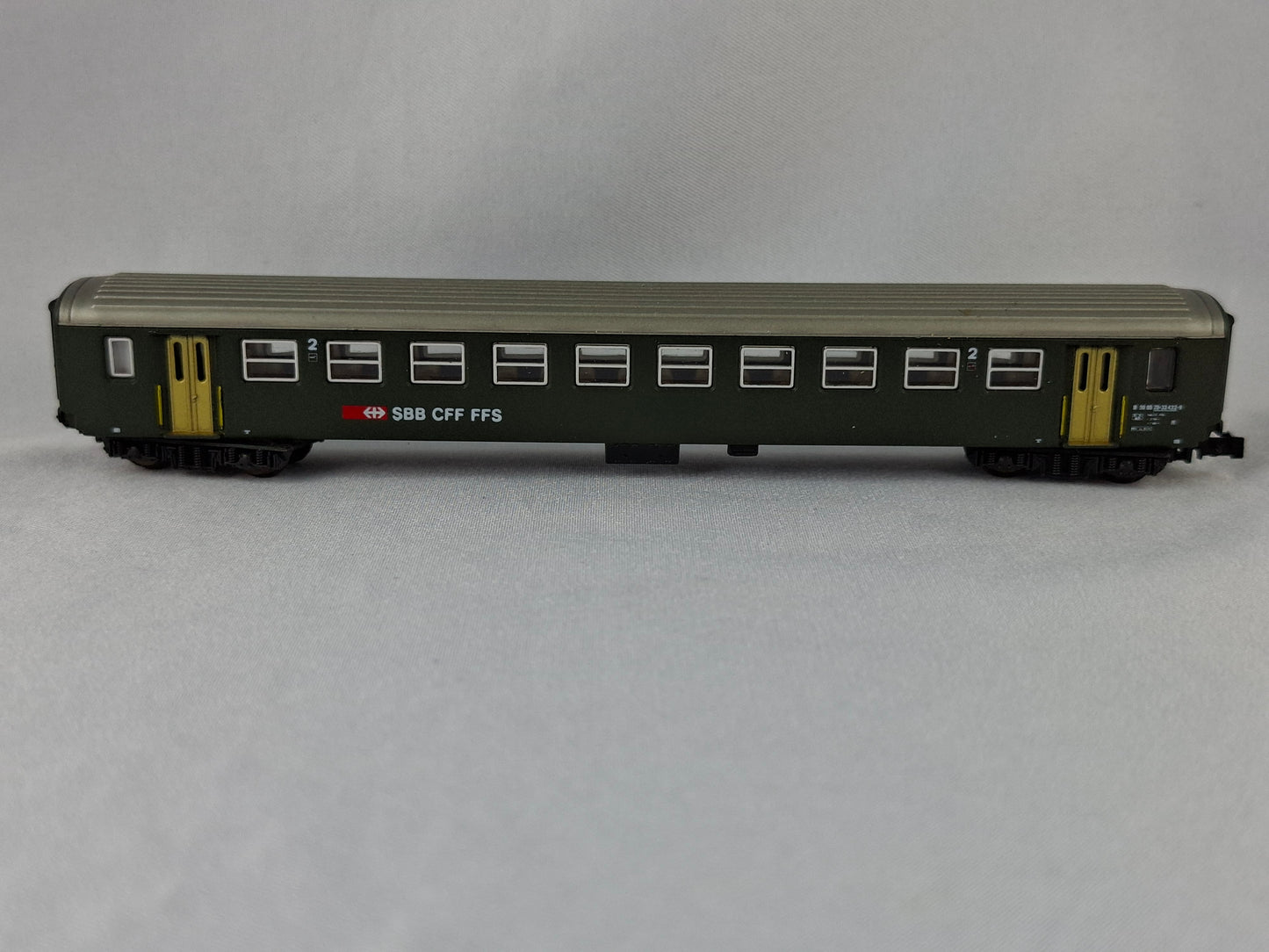 Lima 320809 SBB Schnellzugwagen 2. Kl. EW I neues Logo mit Übersetzfenster (OG2)