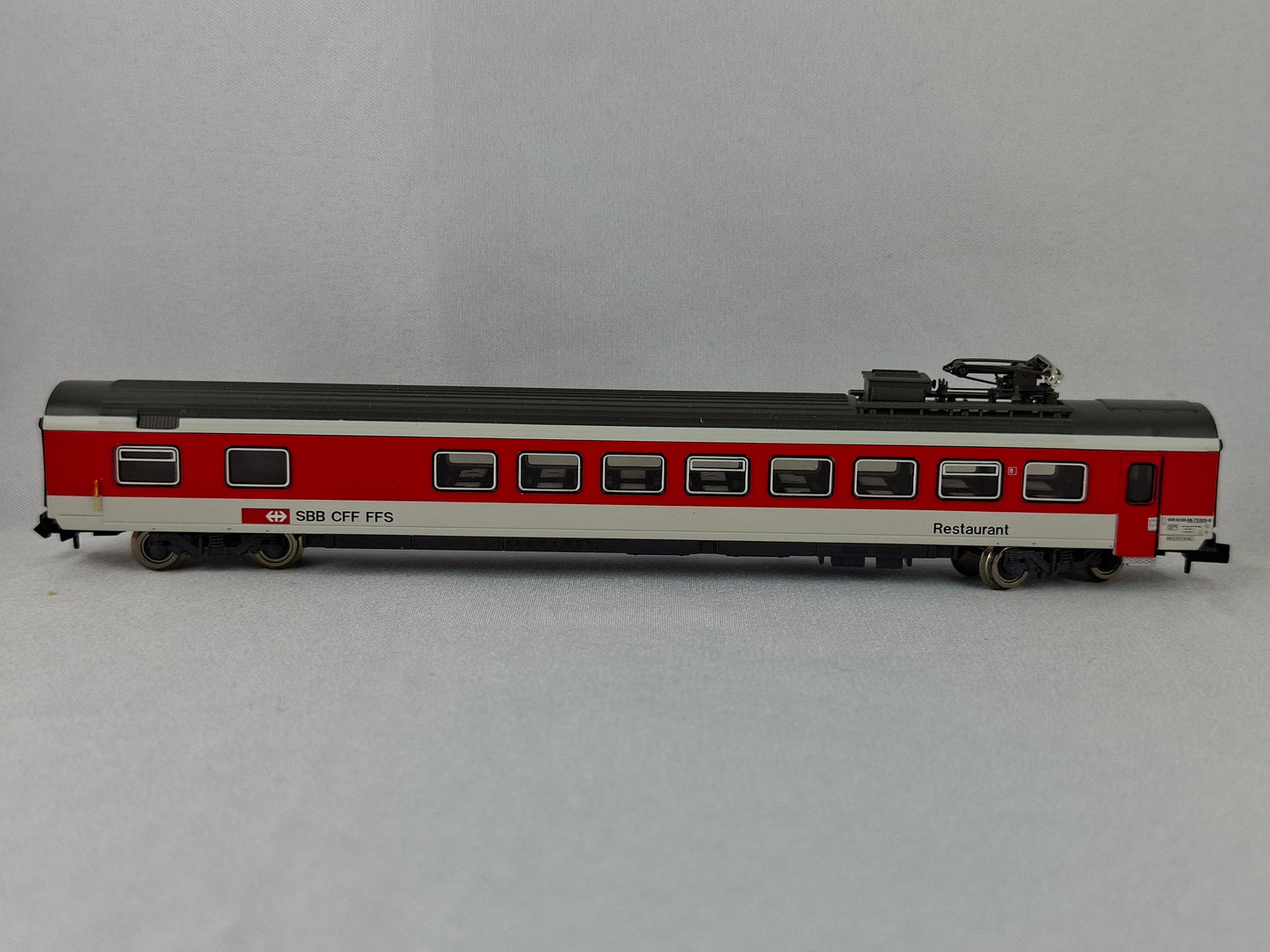Roco 24332 SBB Speisewagen EW mit Stromabnehmer (BSW2)