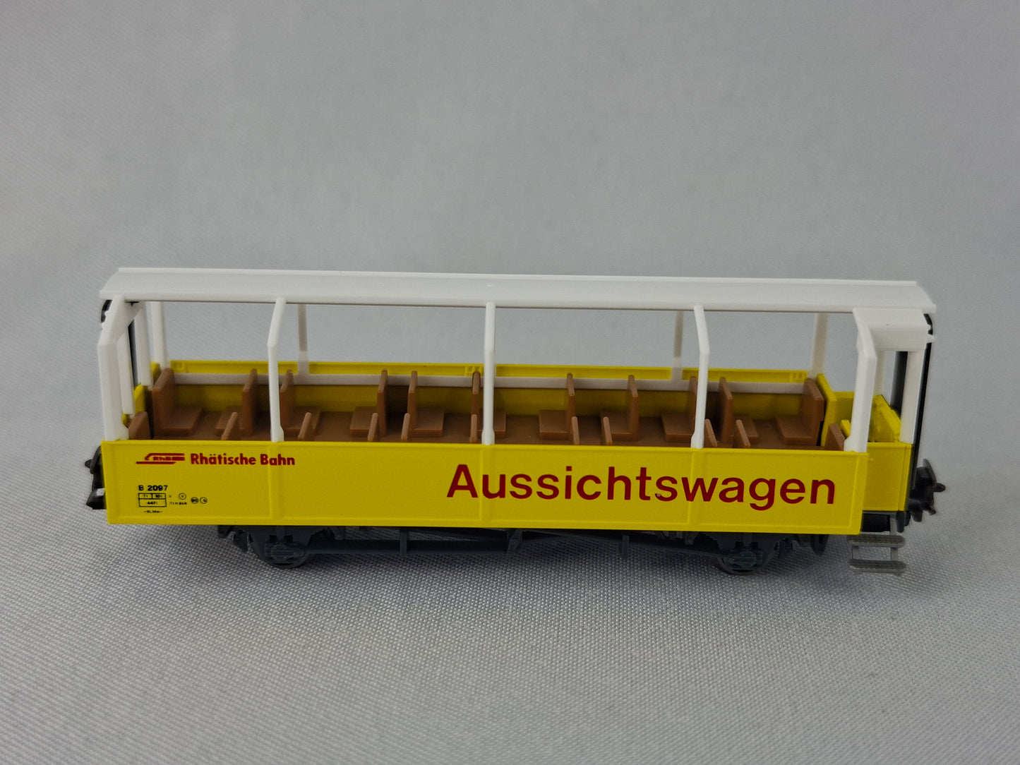 Kato 5253 RhB offener Aussichtswagen 2. Kl. Bernina Express OVP (EOW12)