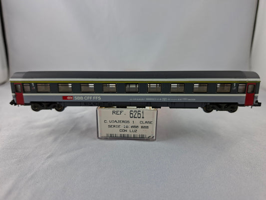 Voiture à compartiments 1re classe Ibertren 6261 SBB EC, emballage d'origine (EOW18) 