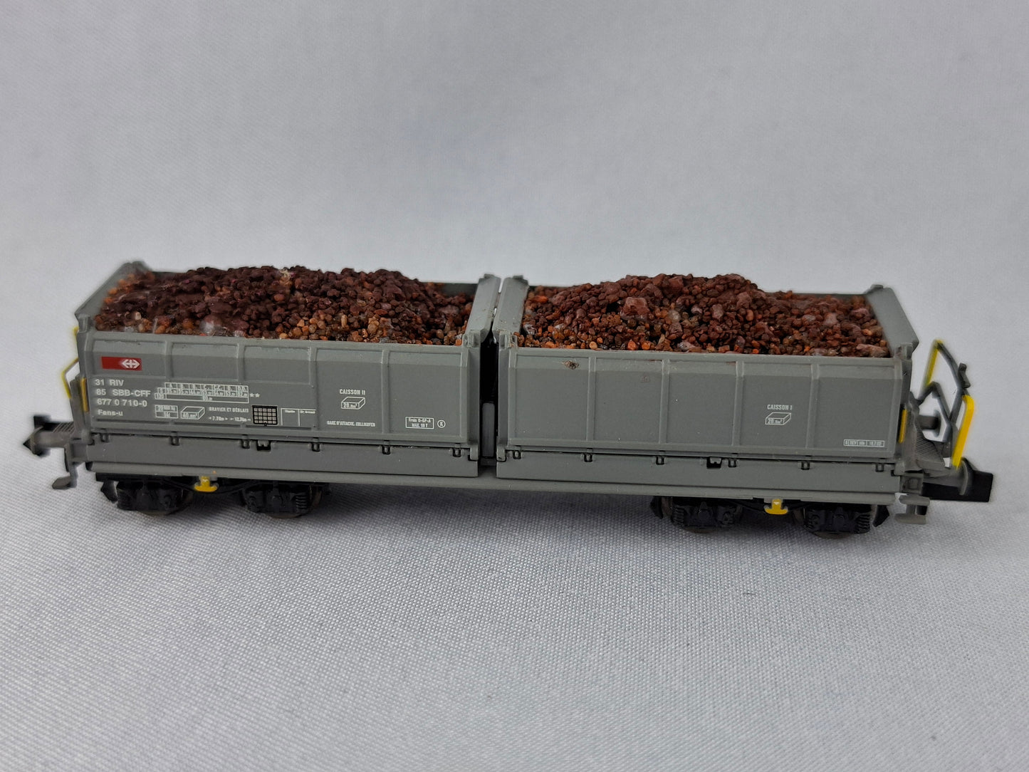 Lilliput L260107 SBB Set Muldenkippwagen, 4-teilig OVP (EOW27)