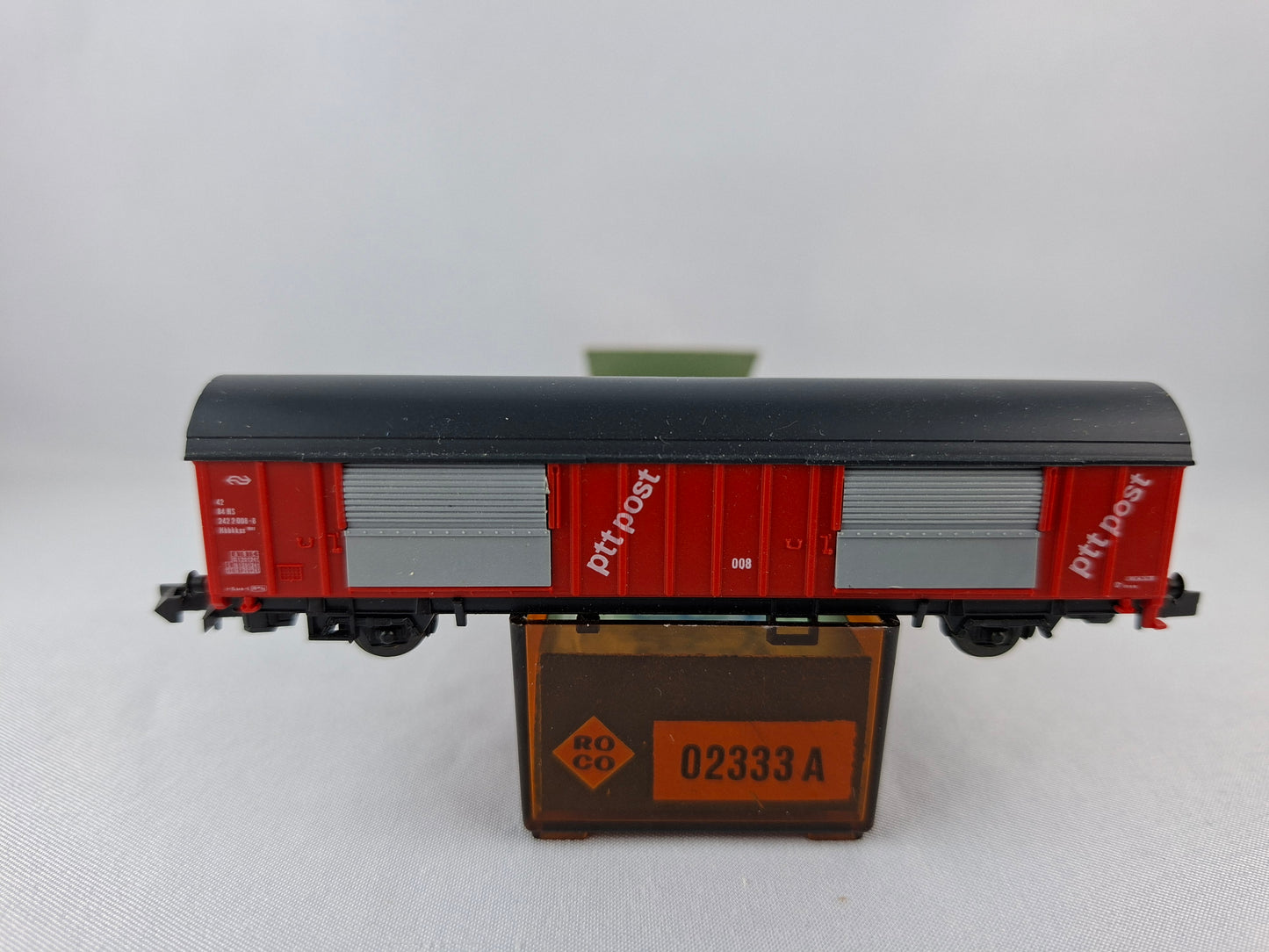 Roco 2333A NS gedeckter Güterwagen "PTT Post" OVP (PR3)