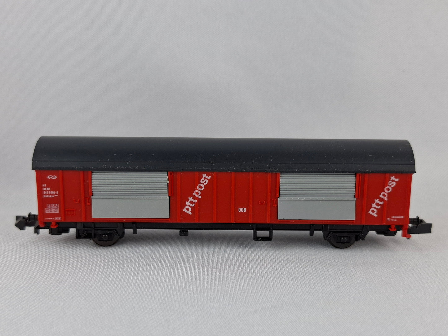 Roco 2333A NS gedeckter Güterwagen "PTT Post" OVP (PR3)