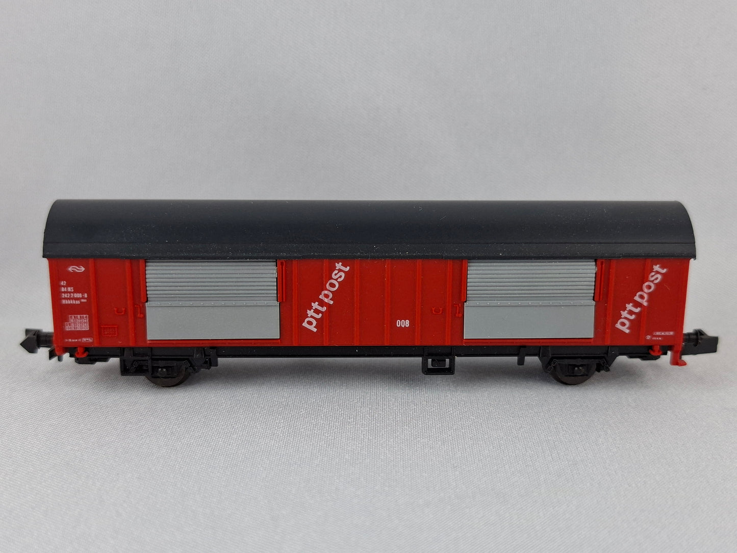 Roco 2333A NS gedeckter Güterwagen "PTT Post" OVP (PR3)