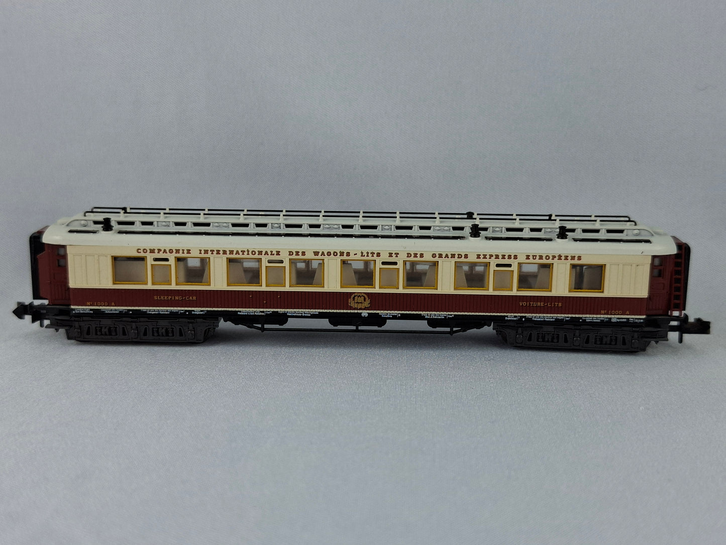Minitrix 51 3180 00 CIWL Schlafwagen mit Beleuchtung OVP (PR9)