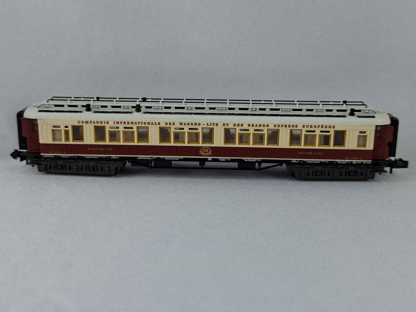 Minitrix 51 3180 00 CIWL Schlafwagen mit Beleuchtung OVP (PR9)