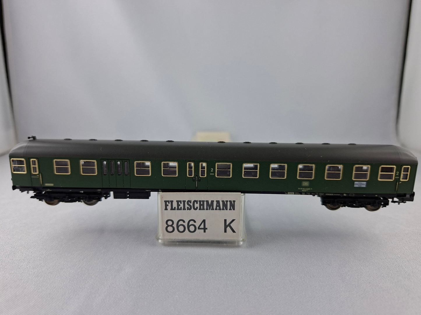 Fleischmann 8664 DB Mitteleinstiegs-Steuerwagen 2. Kl. mit Gepäckabteil OVP (E1981)