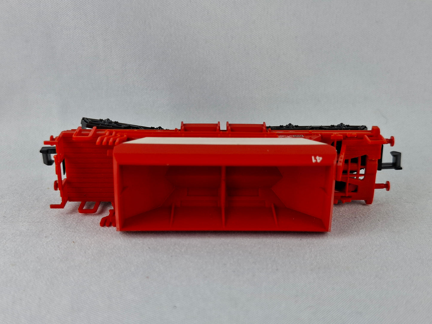 Minitrix 11126K SBB Selbstenladewagen  rötlich Vitrinenmodel (EOW3)