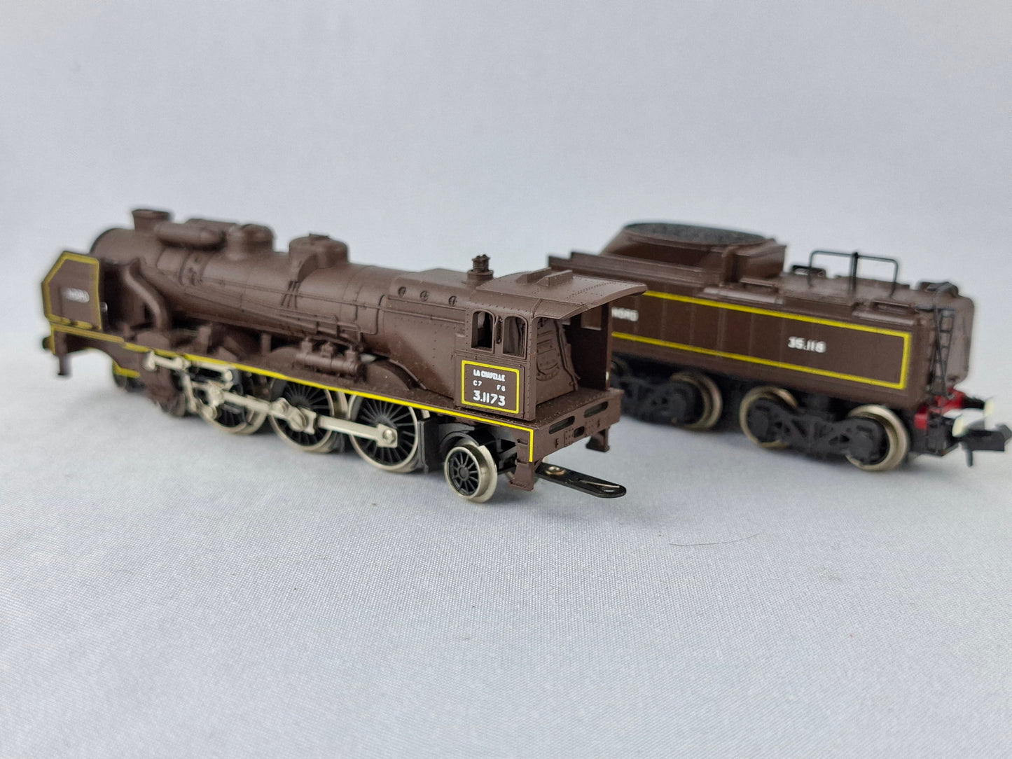 Rivarossi 9181 NORD Schlepptenderlok Pacific "La Chapelle" OVP (JEL 3)