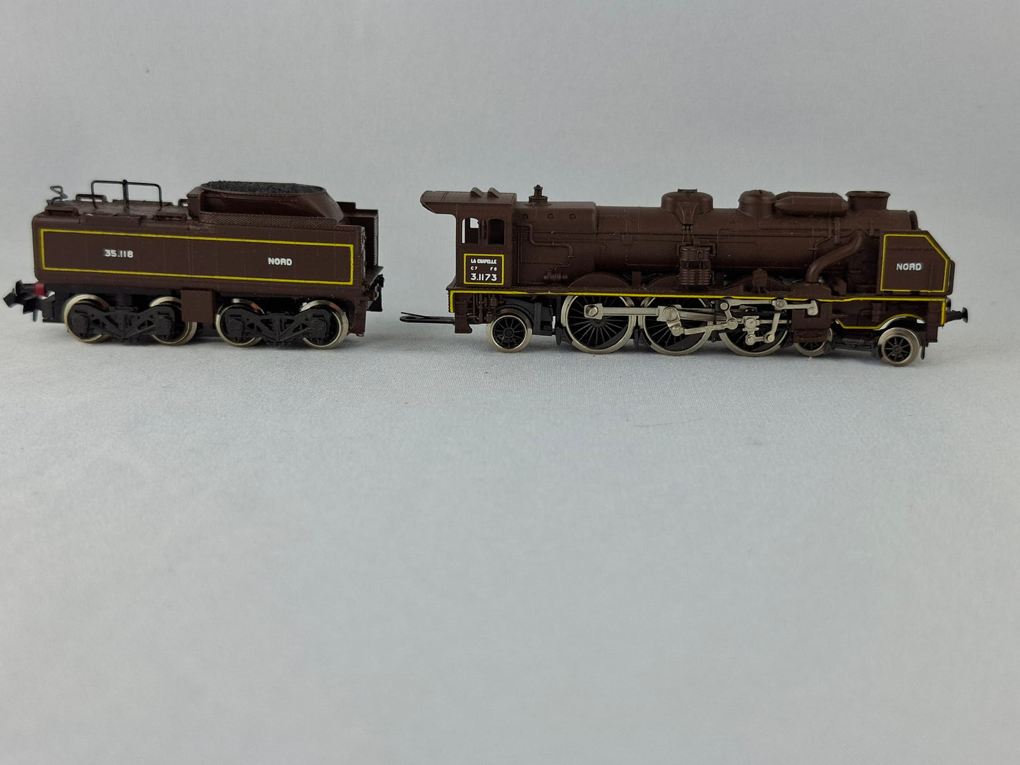 Rivarossi 9181 NORD Schlepptenderlok Pacific "La Chapelle" OVP (JEL 3)