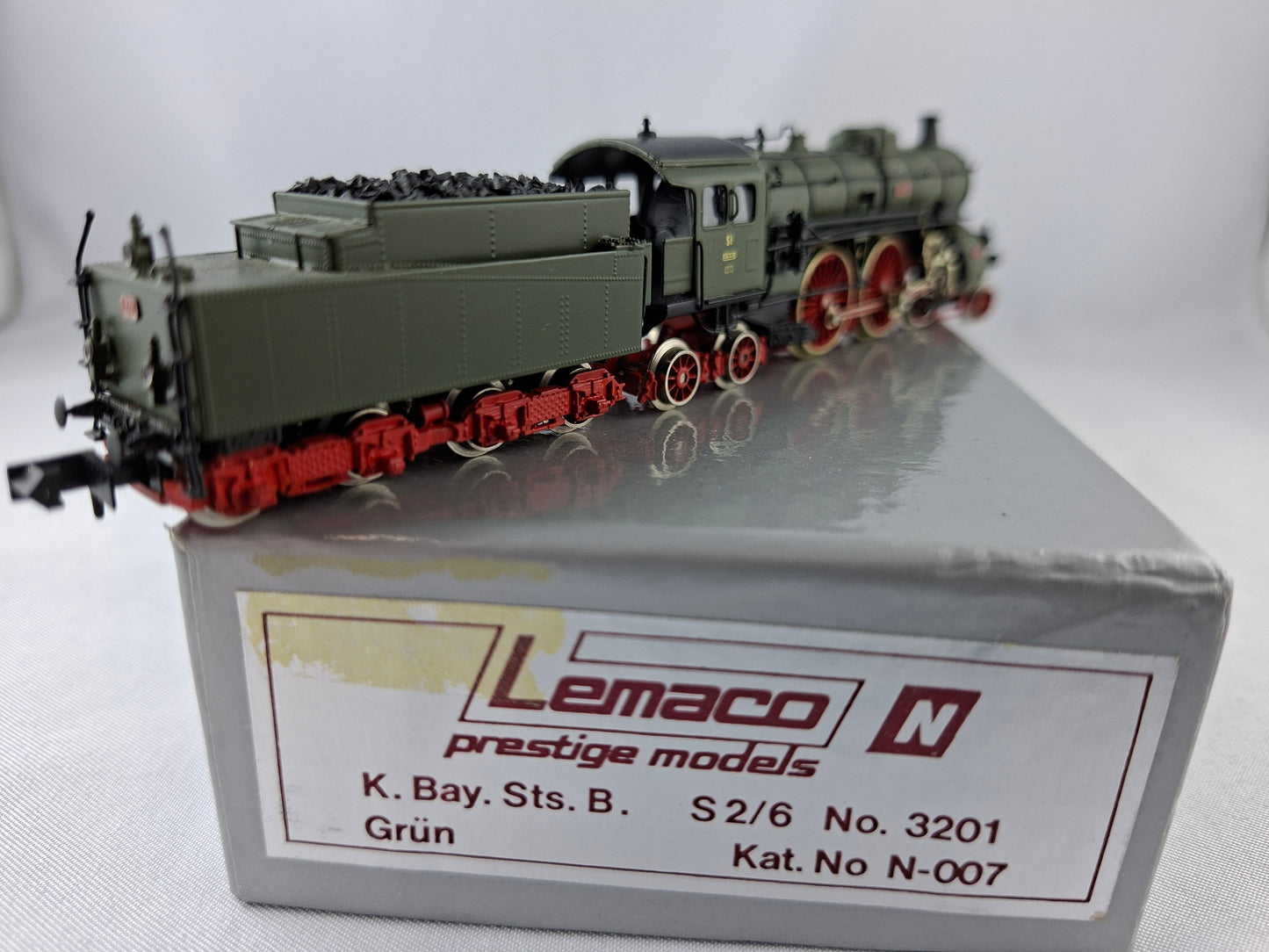 Lemaco N-007 K.Bay.Sts.B. Schlepptenderlok S 2/6 OVP (DHL4)