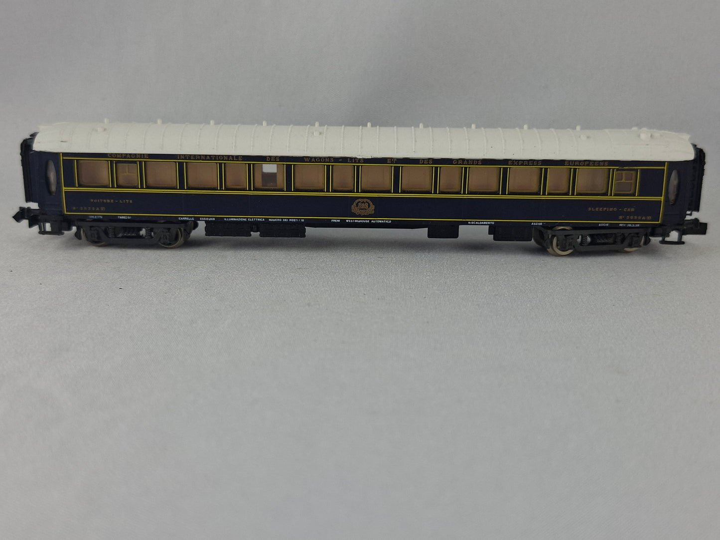 Rivarossi 9554 CIWL Schlafwagen blau OVP (JEW18)