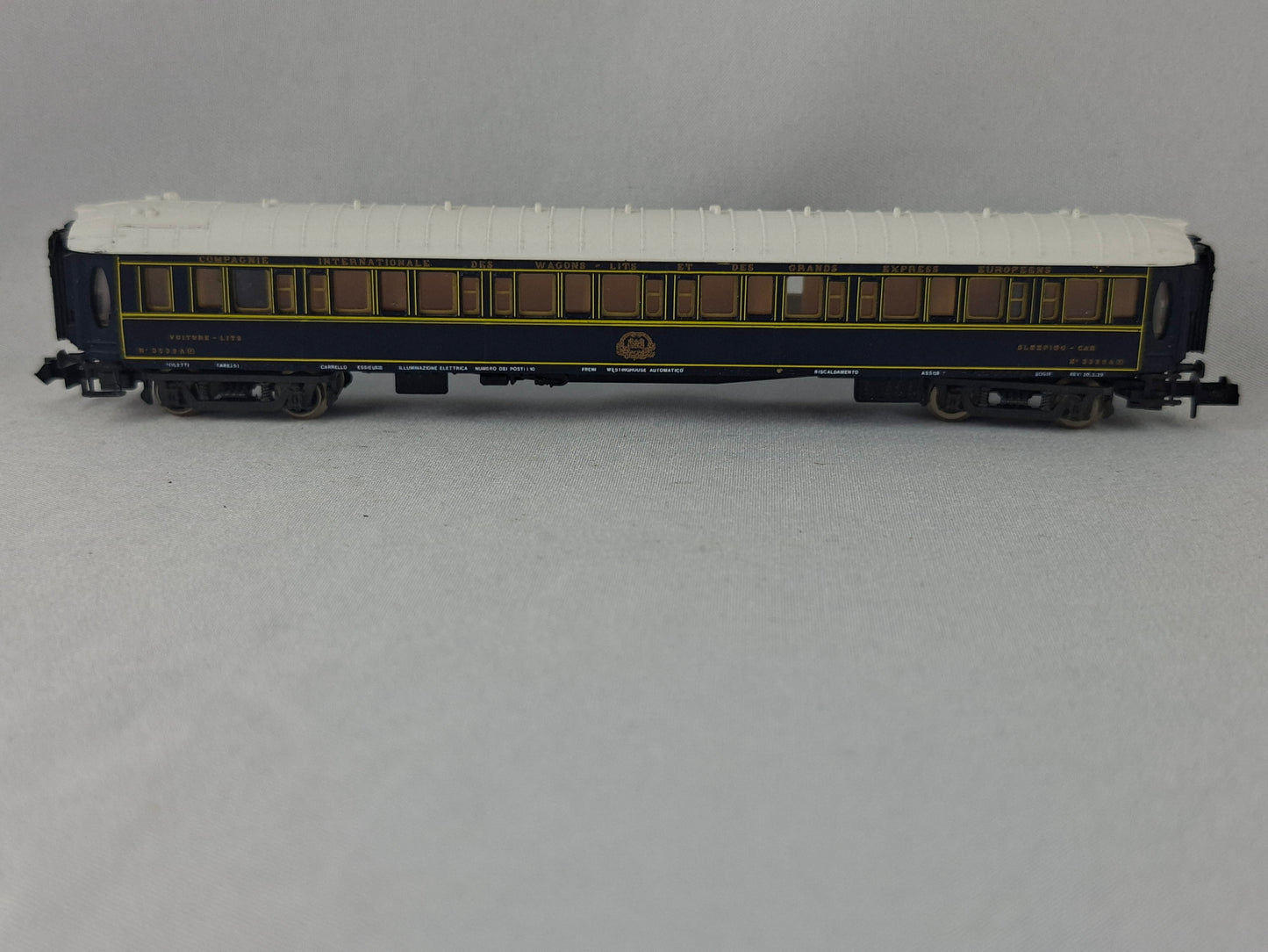 Rivarossi 9554 CIWL Schlafwagen blau OVP (JEW18)