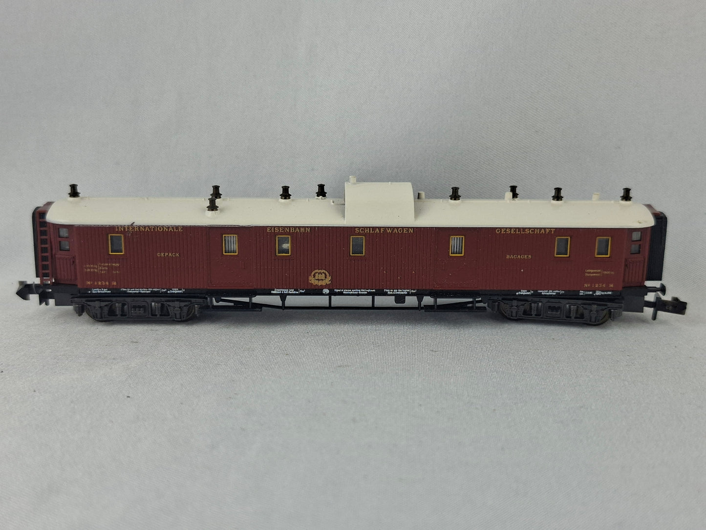 Minitrix 13182 CIWL Gepäckwagen (Orient-Express) OVP (JEW15)