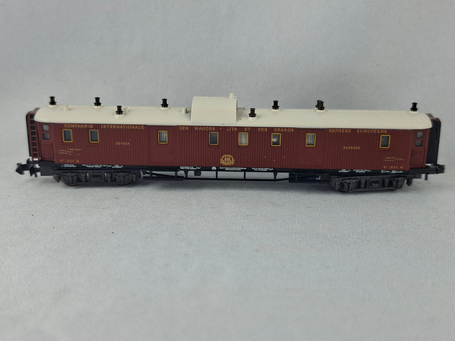 Minitrix 13182 CIWL Gepäckwagen (Orient-Express) OVP (JEW15)