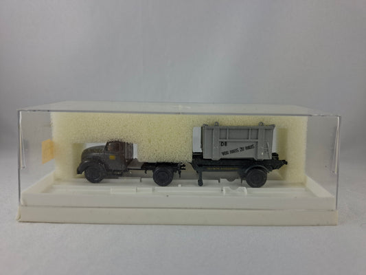 Brekina 4268 Magirus Hauber DB Behältertransport OVP (HJN4)