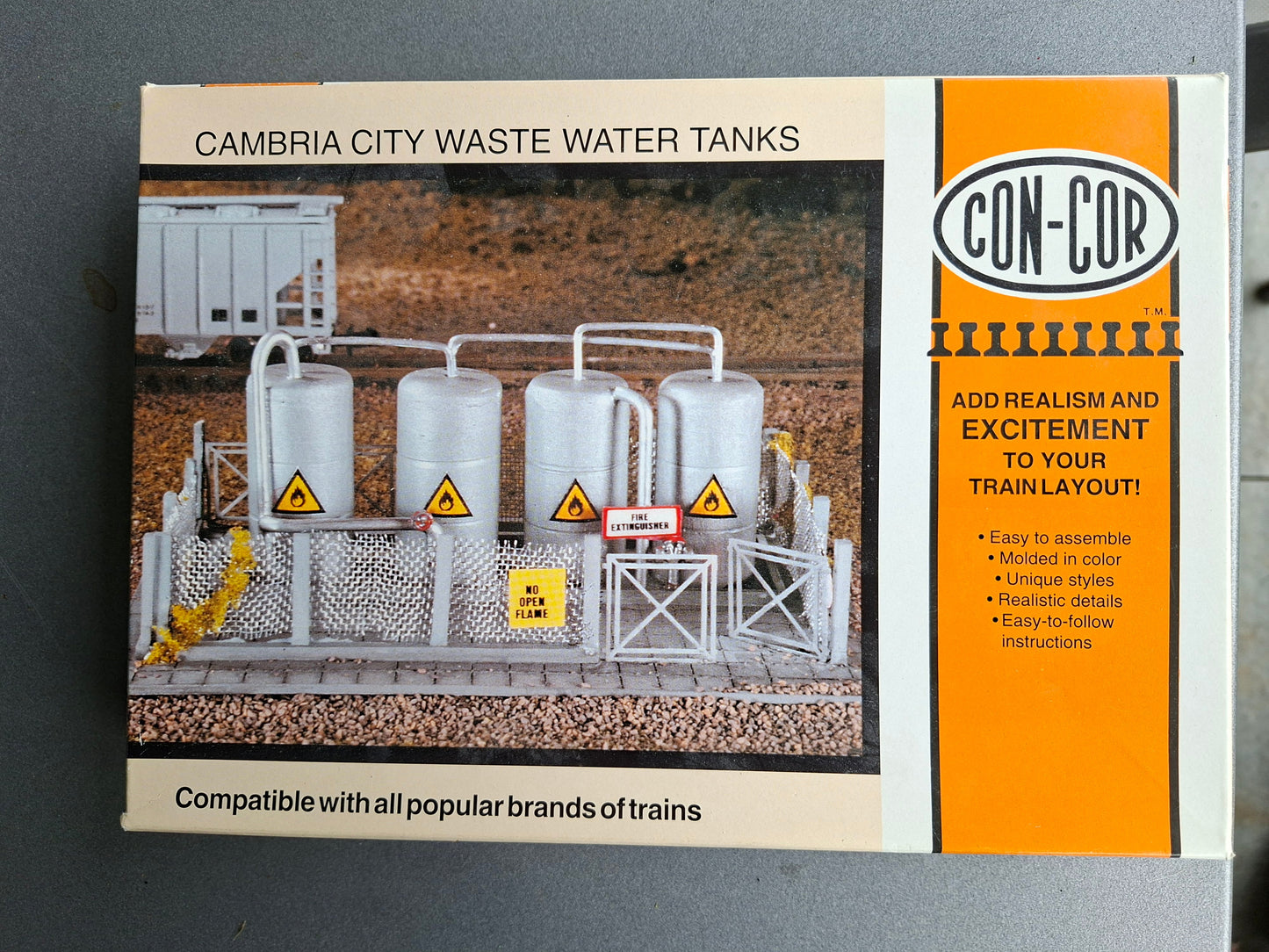 Con-Cor 687 Cambria City Abwassertanks OVP (BHR)