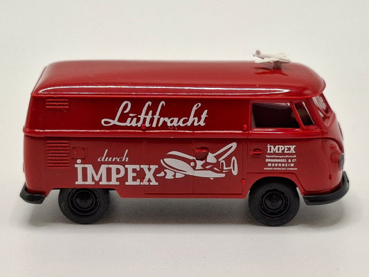 Brekina 1319 VW T1b Kasten "Impex Luftfracht mit Flugzeug" OVP (BRE1319)