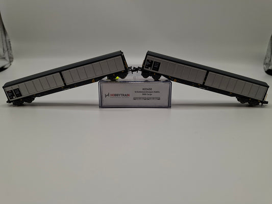 Hobbytrain H23450 SBB Set 2-teilig Großraum-Schiebewandwagen OVP (EOS7)