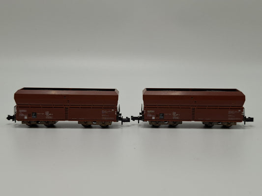 Minitrix 51 3287 00 DB 2 Selbstentladewagen braun (EOS9)