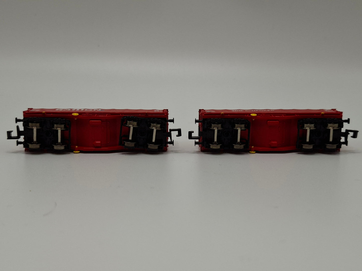 Fleischmann 837904 DB Set 2-teilig Schiebeplanenwagen "Railion und DE Schenker" OVP (EOS14)