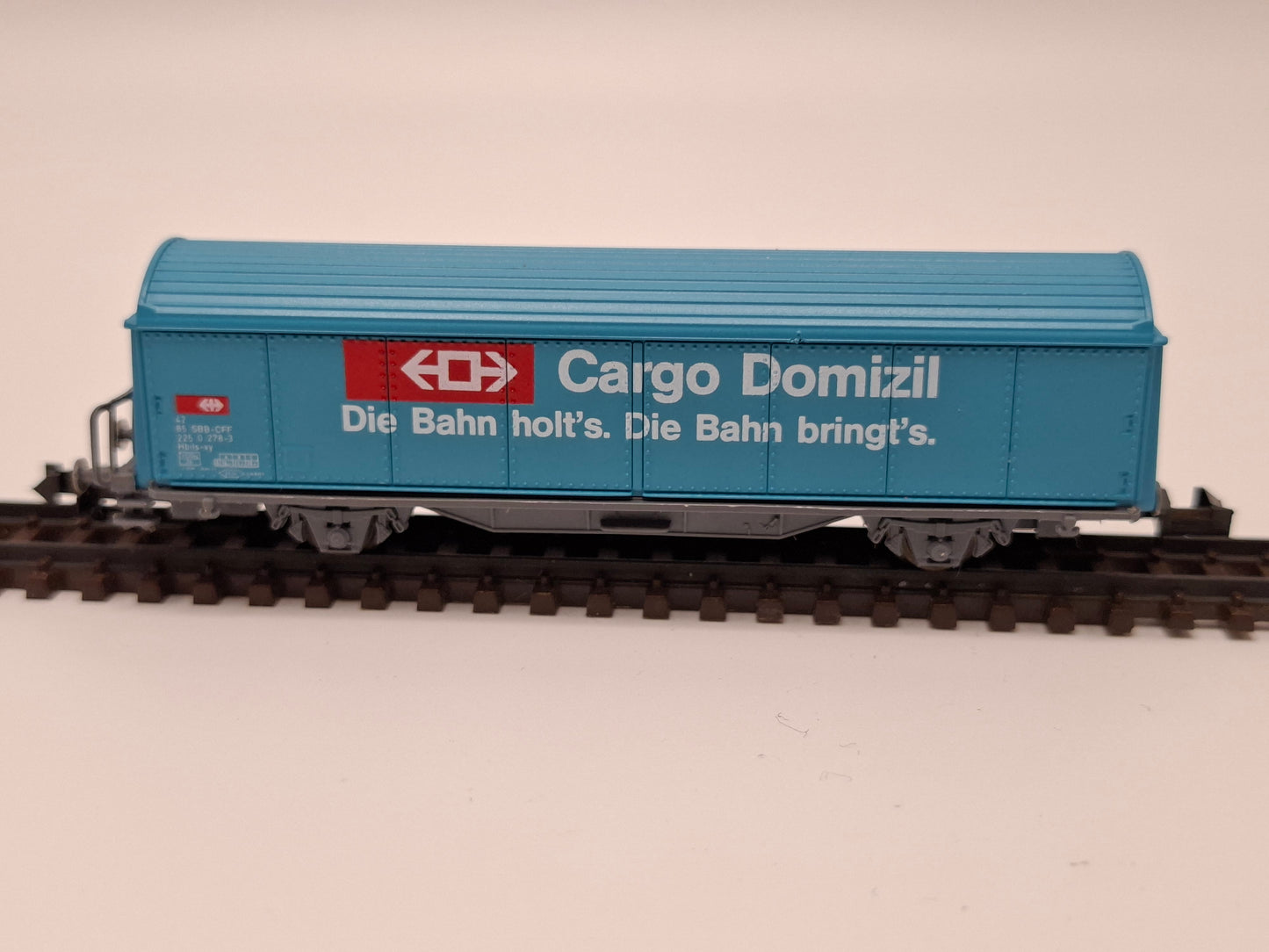 baur Modelle 1134 SBB Schiebewandwagen Cargo Domizil´, ´Die Bahn holt´s. die Bahn bringt´s. OVP (PMG24) (Kopie)
