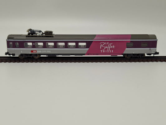 Staiber Modellbau 5099.0 SBB Speisewagen (Typ EW IV) ´LE Buffet SUISSE´ OVP (PMP11)