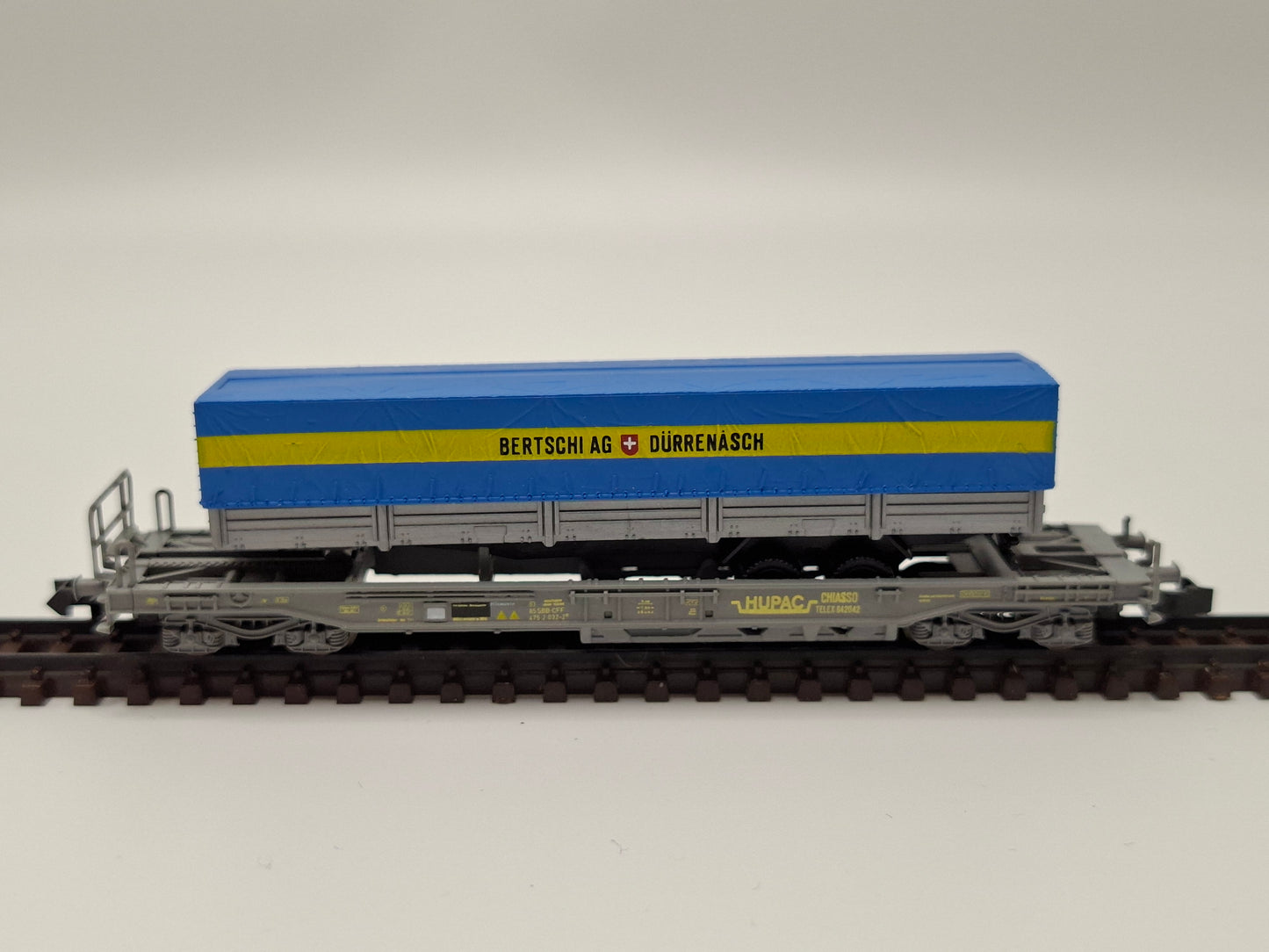 Roco 25148 SBB Taschenwagen ´BERTSCHI AG´, ´DÜRRENÄSCH OVP (MGN8)