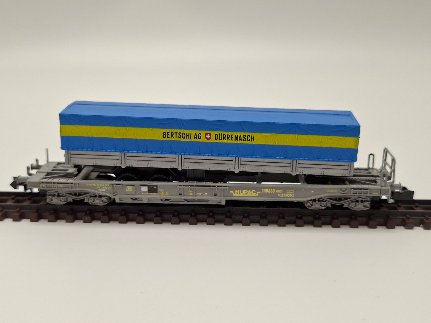 Roco 25148 SBB Taschenwagen ´BERTSCHI AG´, ´DÜRRENÄSCH OVP (MGN8)