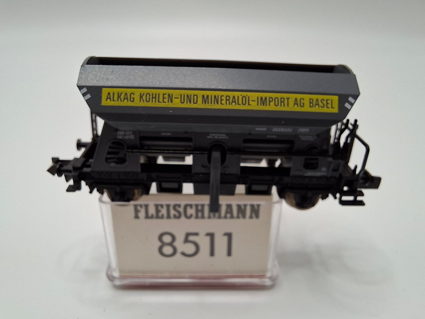 Fleischmann 8511 SBB Schiebewandwagen `ALKAG KOHLEN- UND MINERALÖL-IMPORT AG BASEL` OVP (PMG27)
