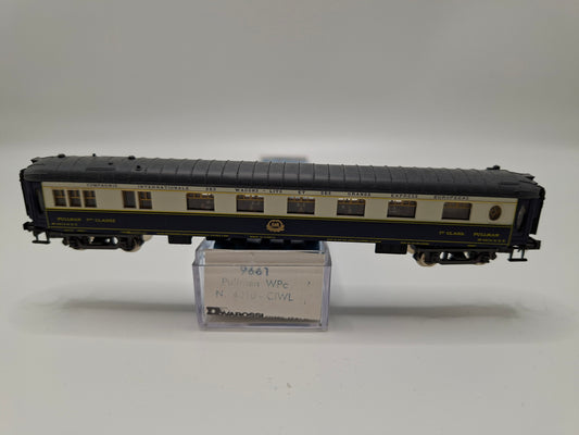 Rivarossi 9661 CIWL Pullman Salon Wagen 1.Kl "Flèche D'Or" mit Küche OVP (GWP8)