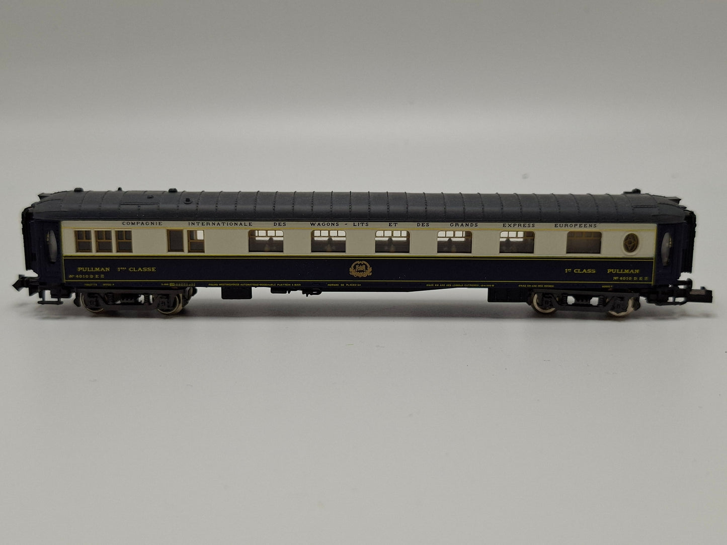 Rivarossi 9661 CIWL Pullman Salon Wagen 1.Kl "Flèche D'Or" mit Küche OVP (GWP8)