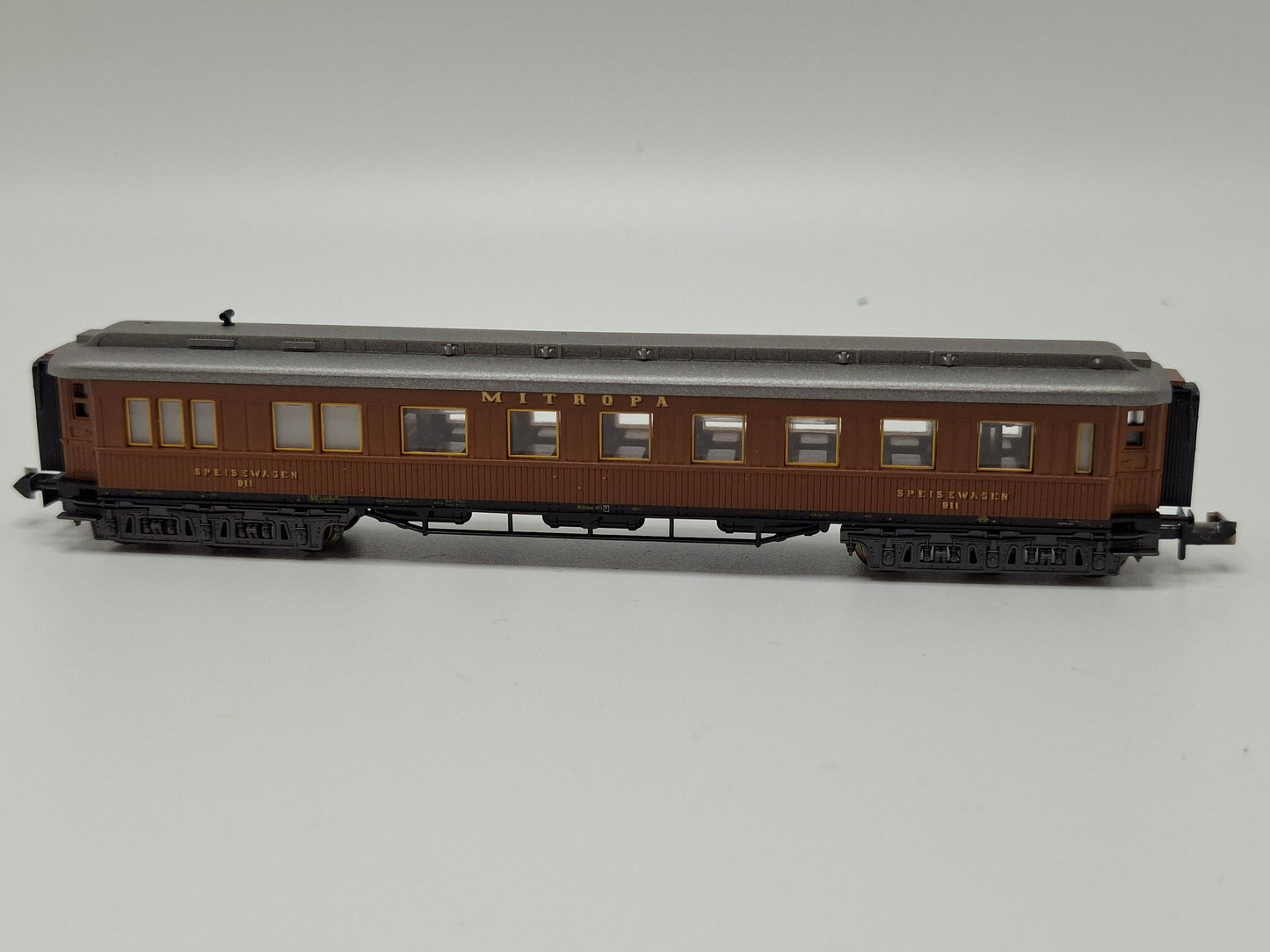 Minitrix 13183 CIWL Speisewagen mit Beleuchtung (GWP11)