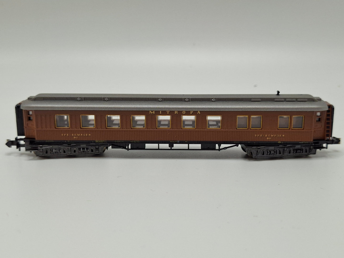 Minitrix 13183 CIWL Speisewagen mit Beleuchtung (GWP11)