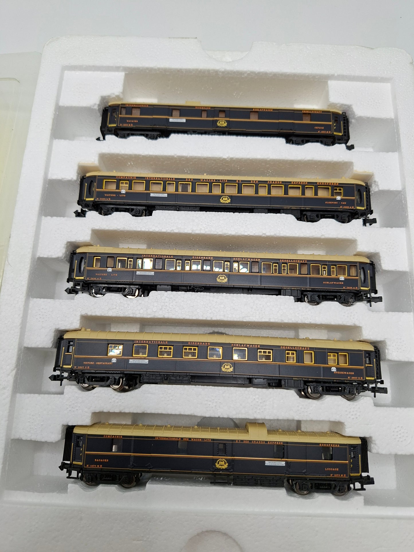 Arnold HN4001 CWIL Wagen-Set ´Simplon-Orient-Express´ OVP (GWP6)