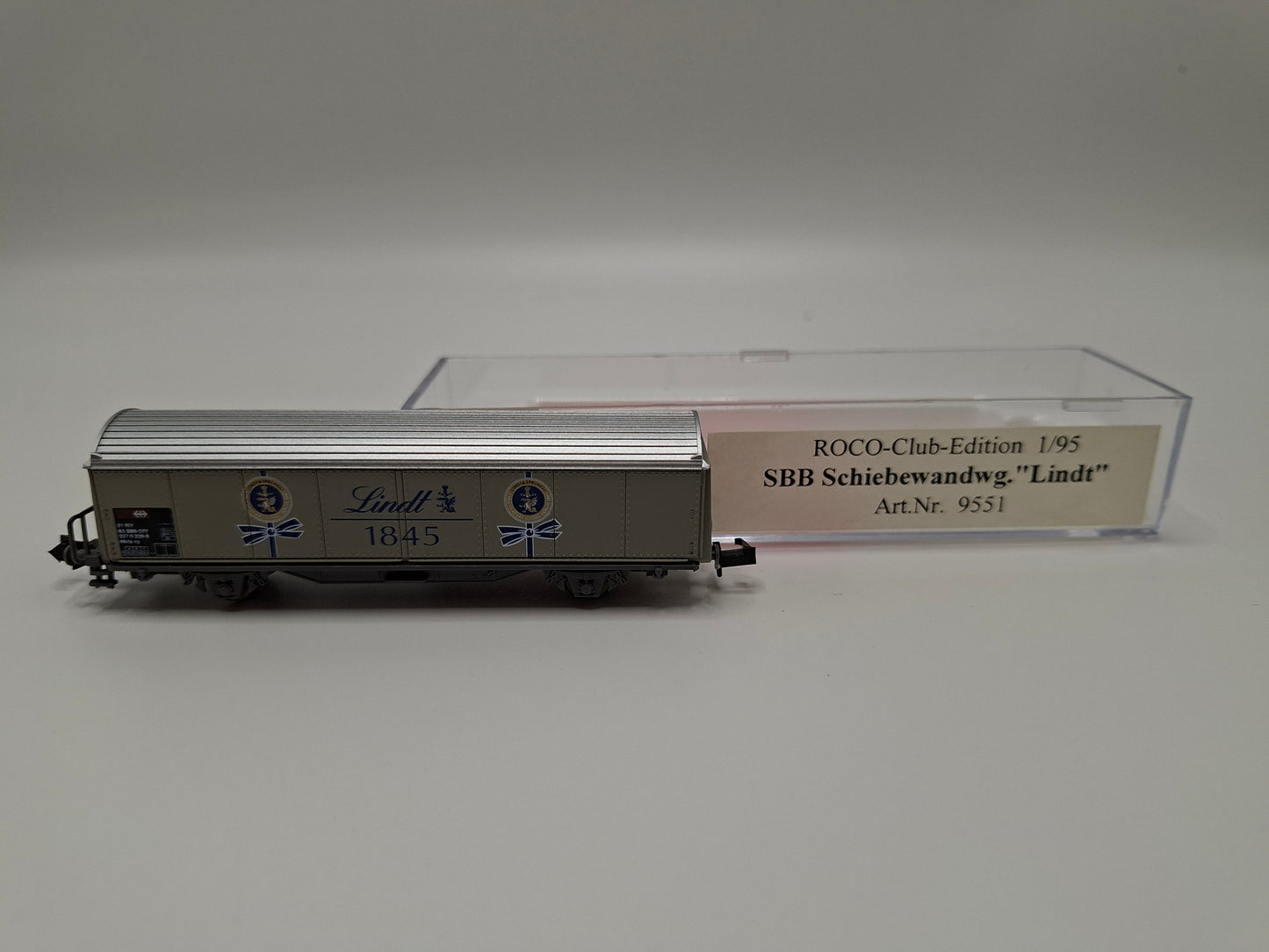 AKU 9551 SBB Schiebewandwagen "Lindt 1845" selten OVP (GWG15)
