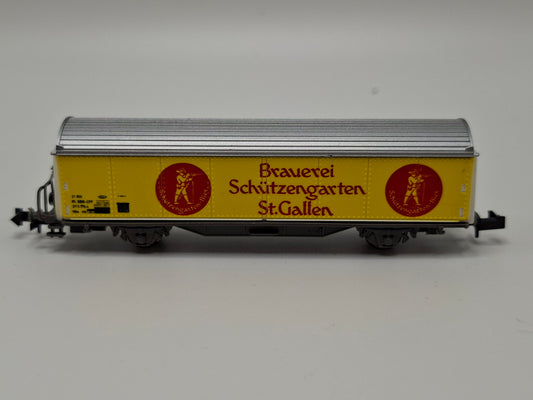 Modelle 202 SBB Schiebewandwagen Brauerei Schützengarten OVP (GWG23)
