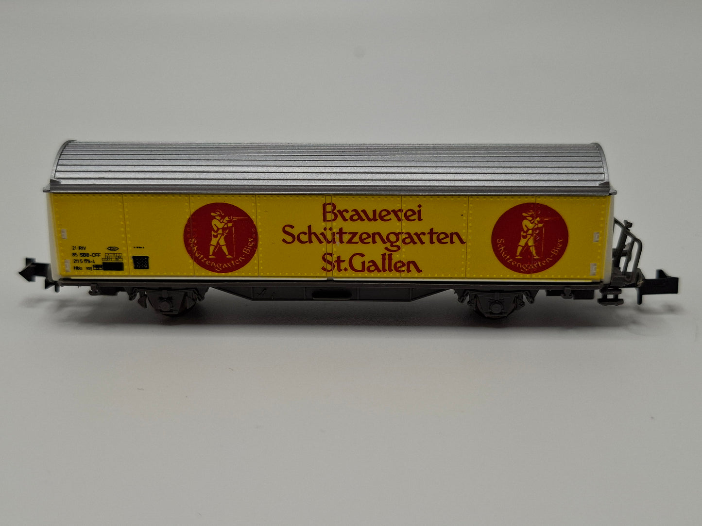 Modelle 202 SBB Schiebewandwagen Brauerei Schützengarten OVP (GWG23)