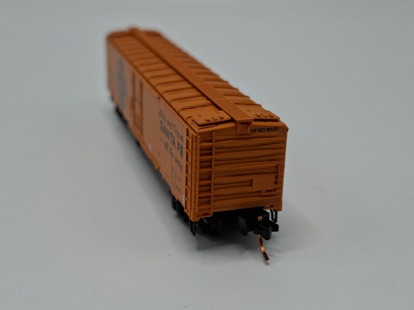 Micro Trains 52050 ATSF Kühlwagen Stahl 52 Fuss OVP (E US2)