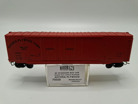 Micro Trains 75020 USLX Güterwagen Stahl 50 Fuss OVP (E US6)