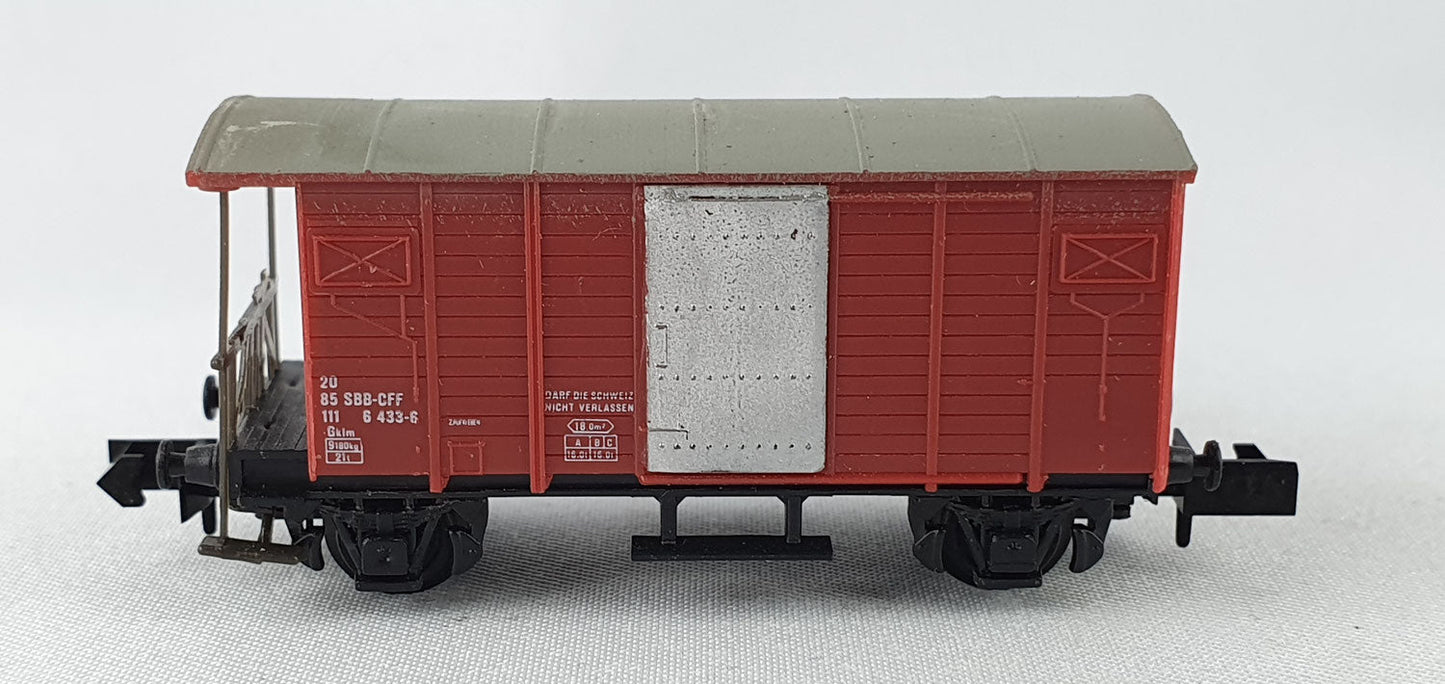SwissToys 21a SBB ged. Güterwagen OVP (DG467)