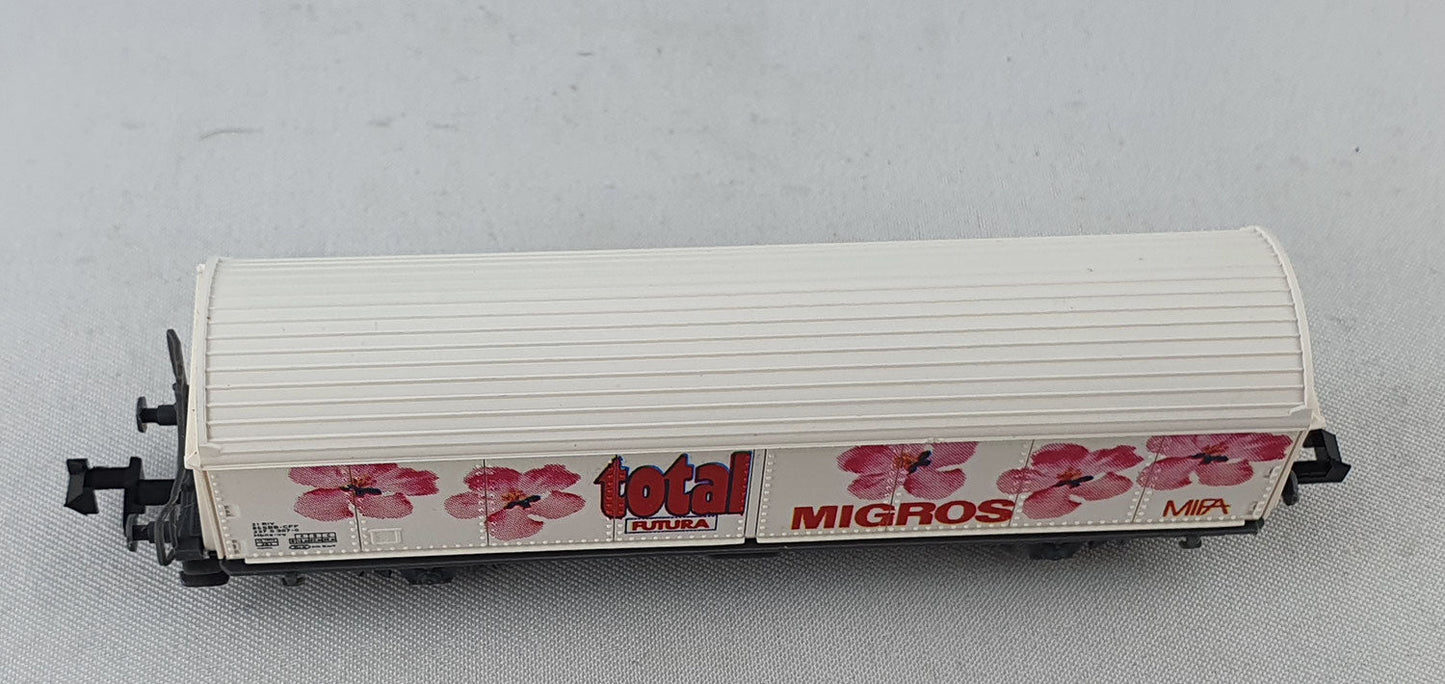 Roco 25172 SBB Schiebewandwagen "Migros" (DG374)