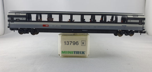 Minitrix 13796 SBB Panoramawagen 1. Kl. OVP (E1957)