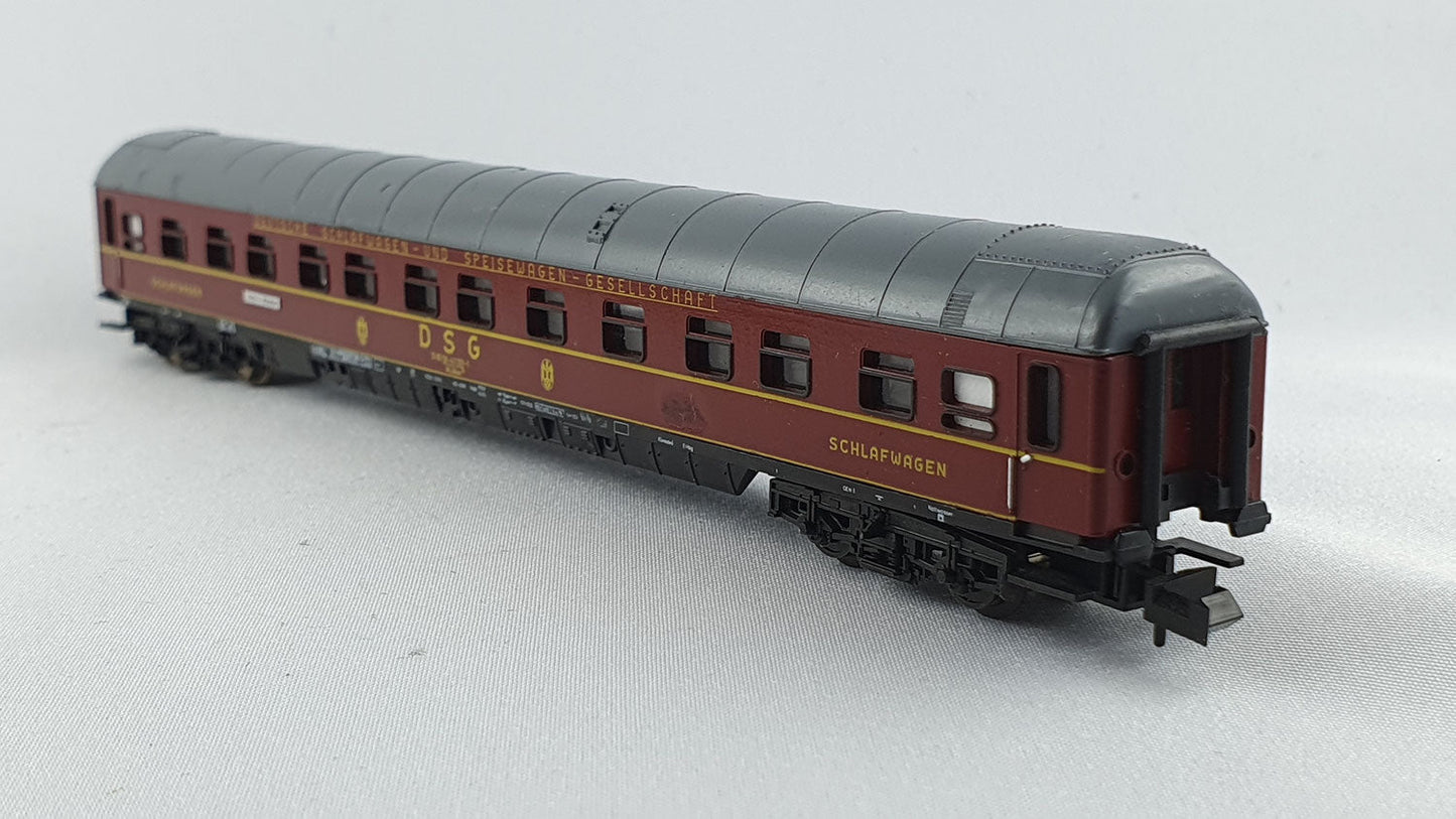 Minitrix 51 3085 00 DSG Schlafwagen 1./2. Kl OVP (DP259)