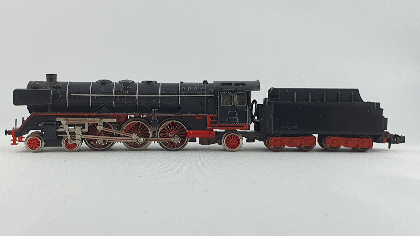 Minitrix 51 2900 00 DB BR 1 mit Witte-Windleitbleche schwarz OVP Dampf (DL103)