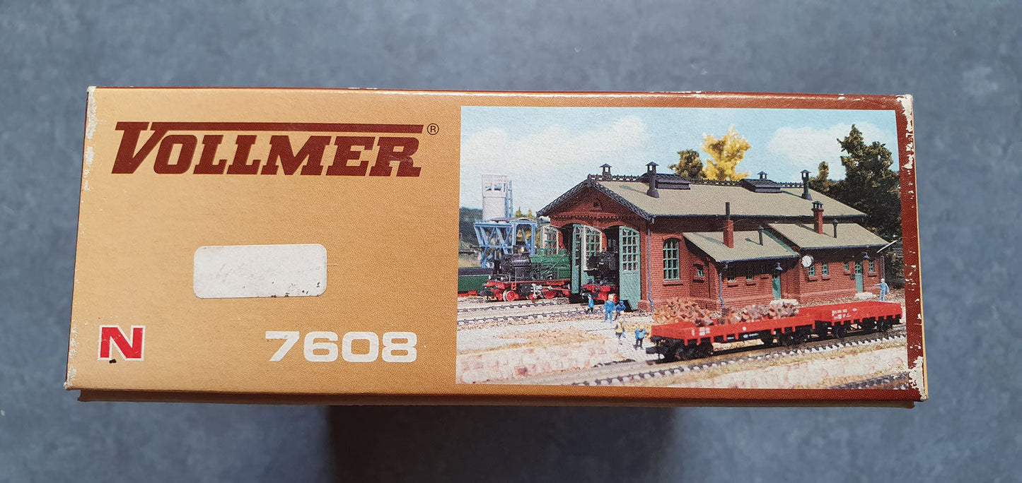 Vollmer 7608 Lokschuppen 2-ständig OVP (E3231)