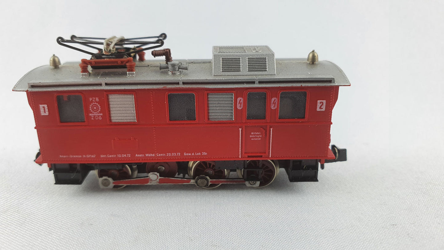 Fleischmann 7307 PZB ET 99 rot Zahnradbahn OVP E-Lok (DL119)