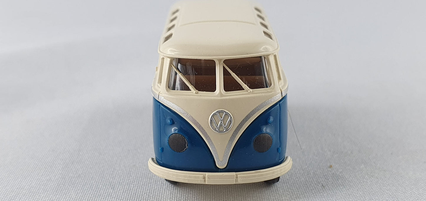 Brekina 189 VW T1 "hellelfenbein / blaugrün" (Bre189)