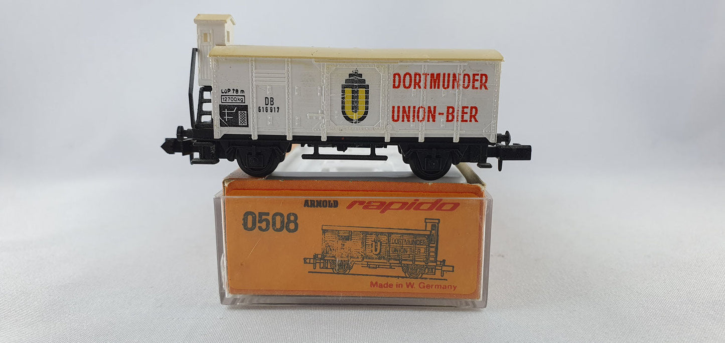 Arnold 0508 DB Bierwagen "Dortmunder Union Bier" OVP (E2319)