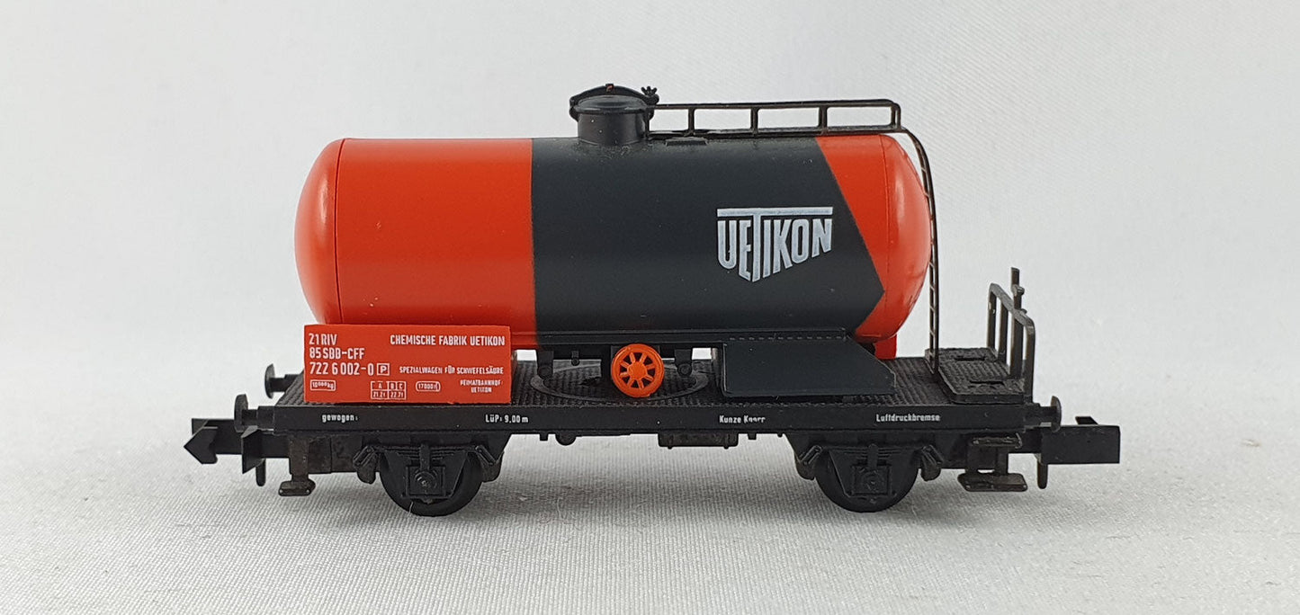 Arnold 4363 SBB Kesselwagen "UETIKON" OVP (PMG11)